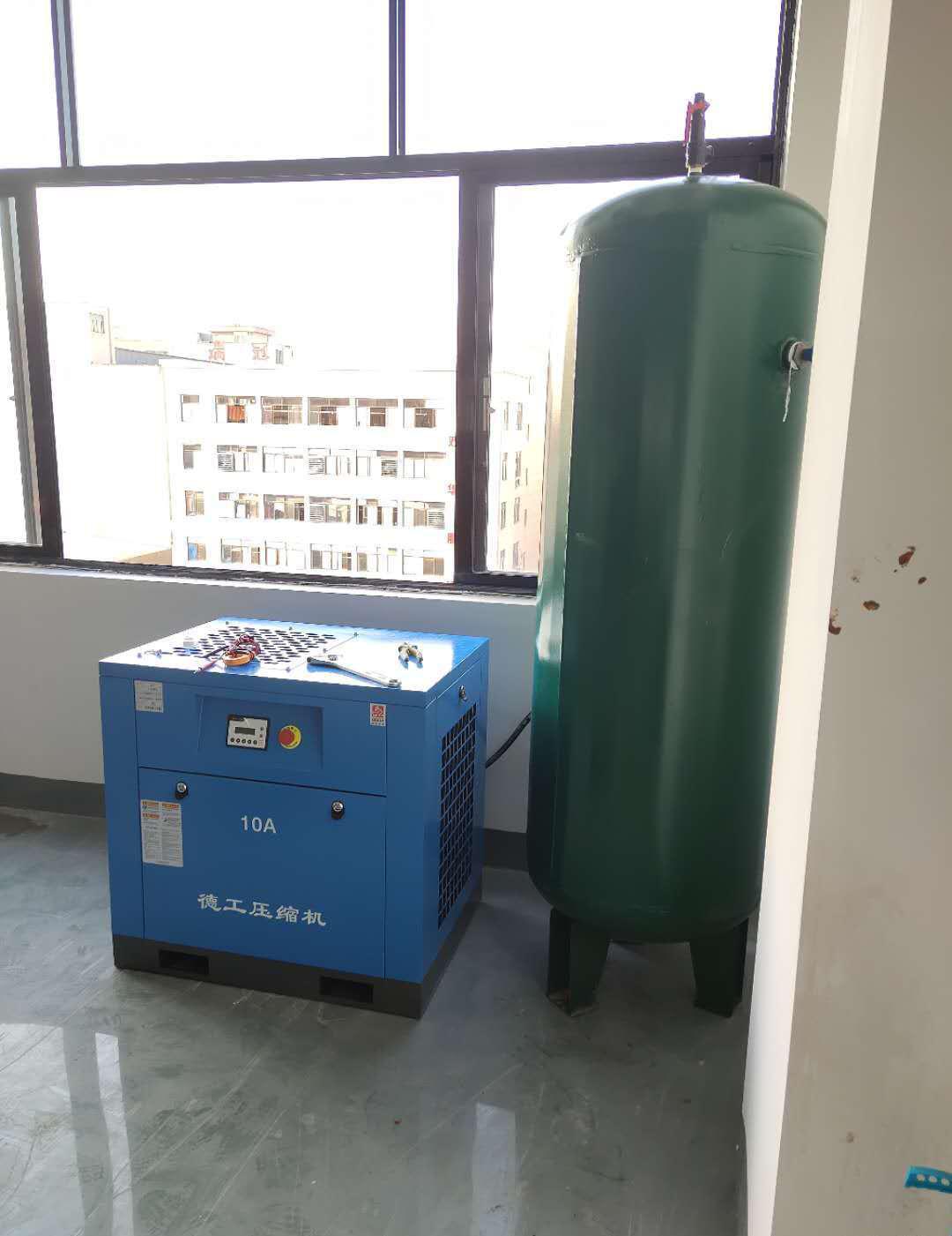 上海德工永磁變頻節(jié)能空氣壓縮機(jī)銷售安裝服務(wù)案例